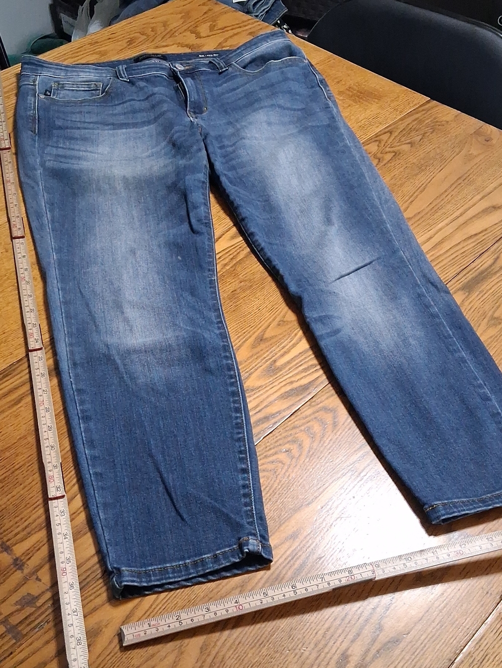 JUDY BLUE Jeans Womens 15 / 32 Blue RELAXED FIT Pants Denim Preowned Used